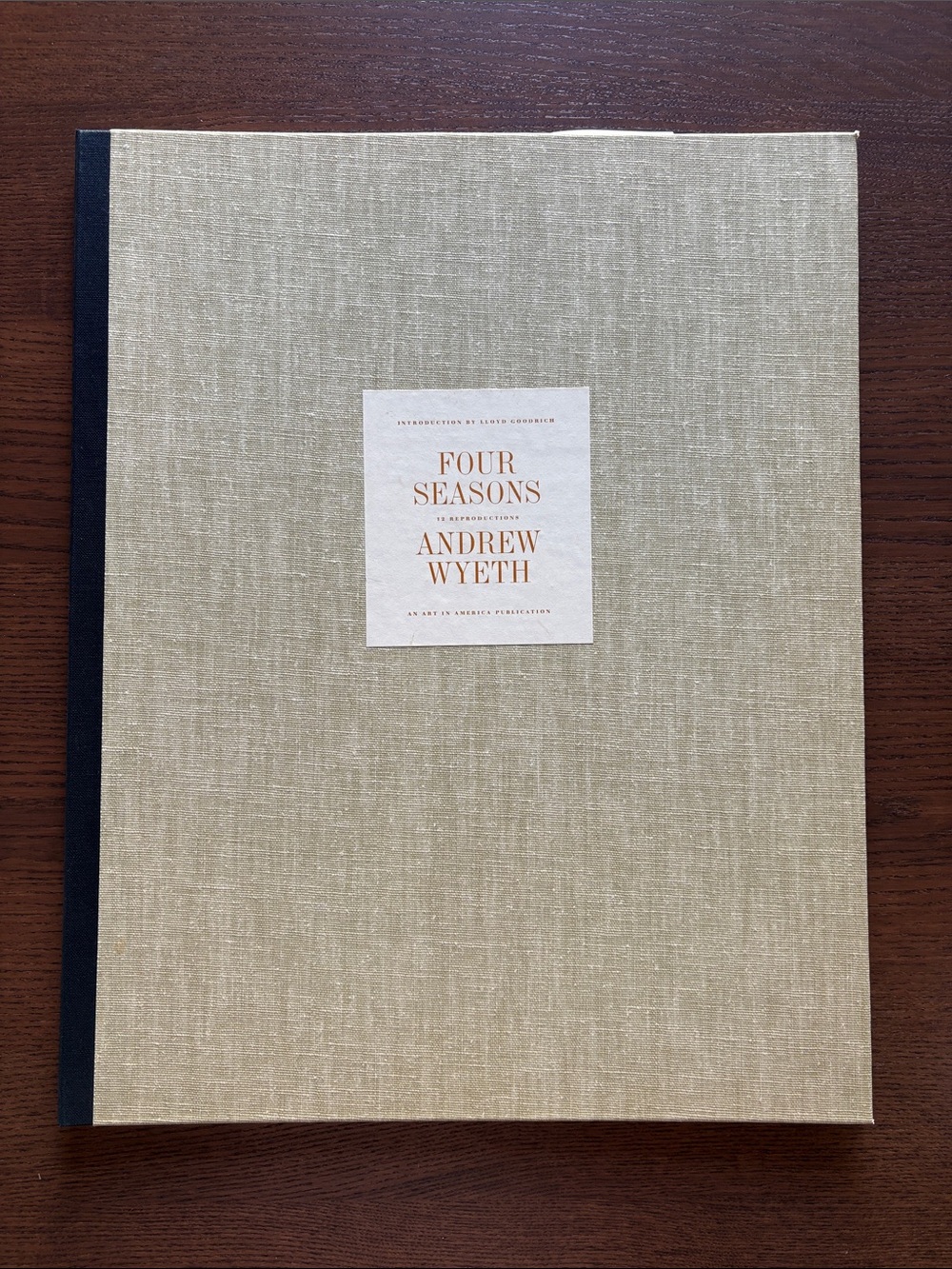 Andrew Wyeth - "Four Seasons" 9 Color Prints (Partial Set) - PLUS Original Folio